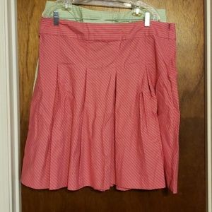 Two pleated skirts